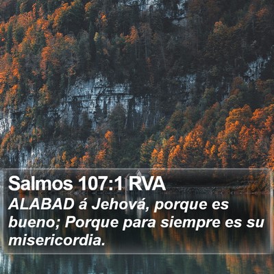 Salmos 107:1 RVA Bible Verse Image