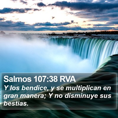 Salmos 107:38 RVA Bible Verse Image
