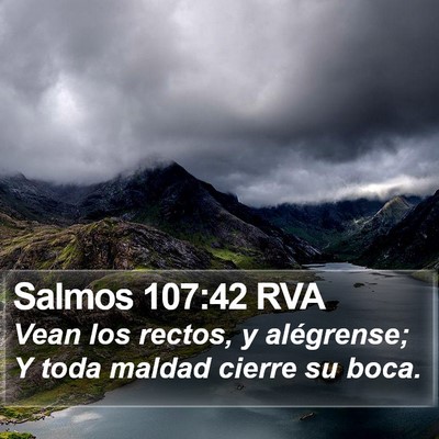 Salmos 107:42 RVA Bible Verse Image