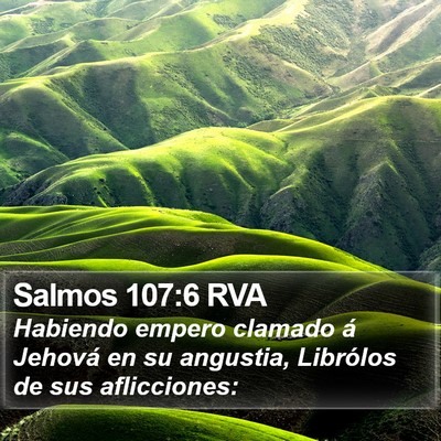 Salmos 107:6 RVA Bible Verse Image