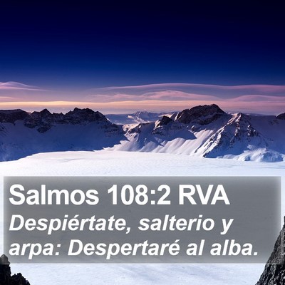 Salmos 108:2 RVA Bible Verse Image