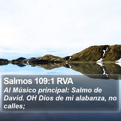 Salmos 109:1 RVA Bible Verse Image