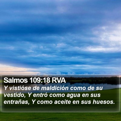 Salmos 109:18 RVA Bible Verse Image