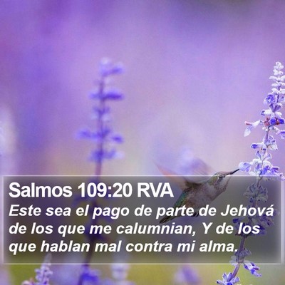 Salmos 109:20 RVA Bible Verse Image