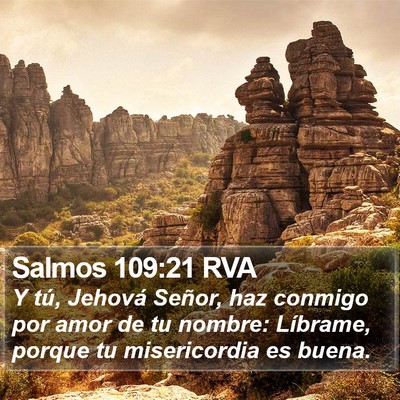 Salmos 109:21 RVA Bible Verse Image