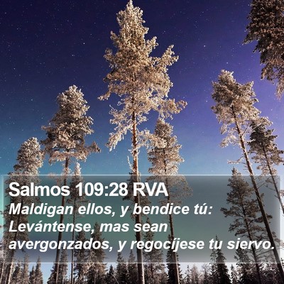 Salmos 109:28 RVA Bible Verse Image
