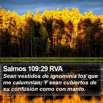 Salmos 109:29 RVA Bible Verse Image