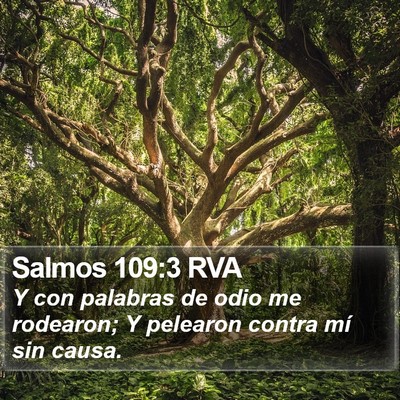 Salmos 109:3 RVA Bible Verse Image