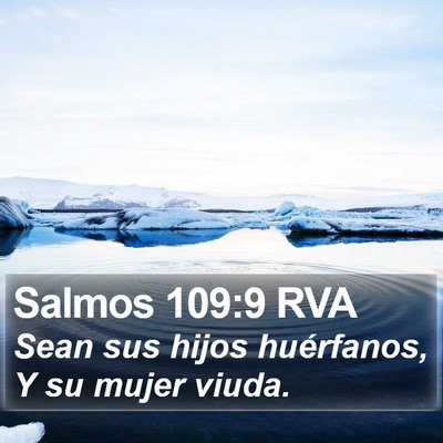 Salmos 109:9 RVA Bible Verse Image
