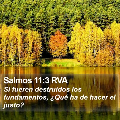 Salmos 11:3 RVA Bible Verse Image