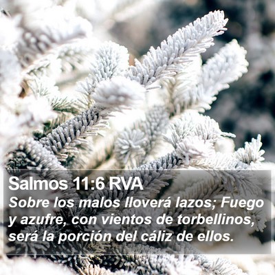 Salmos 11:6 RVA Bible Verse Image