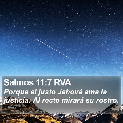 Salmos 11:7 RVA Bible Verse Image