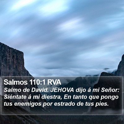 Salmos 110:1 RVA Bible Verse Image