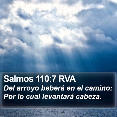 Salmos 110:7 RVA Bible Verse Image