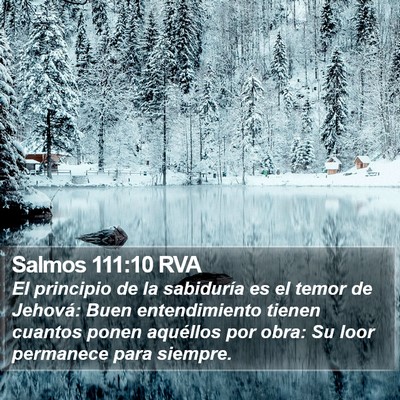 Salmos 111:10 RVA Bible Verse Image