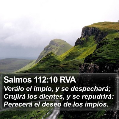 Salmos 112:10 RVA Bible Verse Image