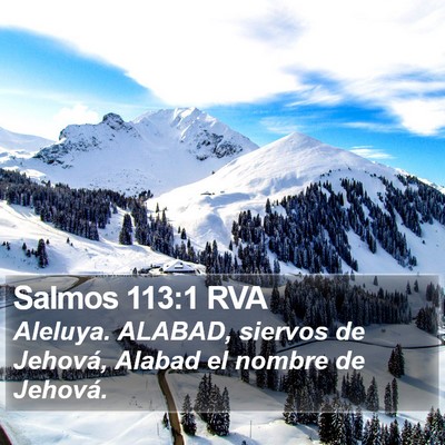 Salmos 113:1 RVA Bible Verse Image