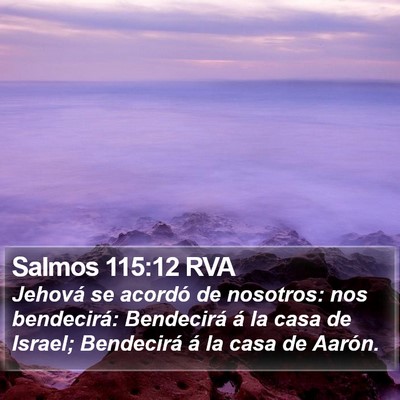 Salmos 115:12 RVA Bible Verse Image
