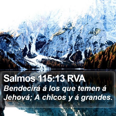 Salmos 115:13 RVA Bible Verse Image