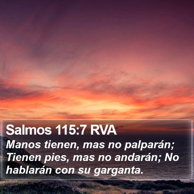 Salmos 115:7 RVA Bible Verse Image