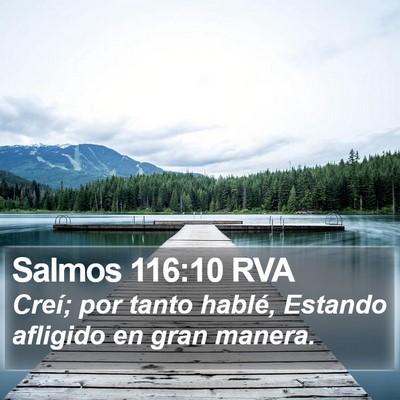 Salmos 116:10 RVA Bible Verse Image