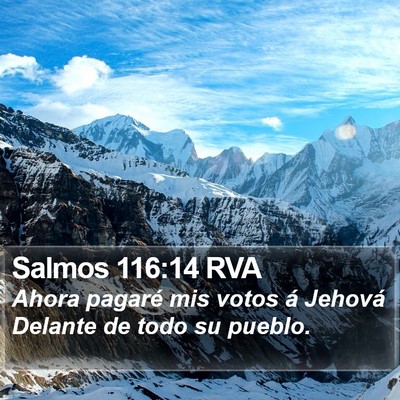 Salmos 116:14 RVA Bible Verse Image