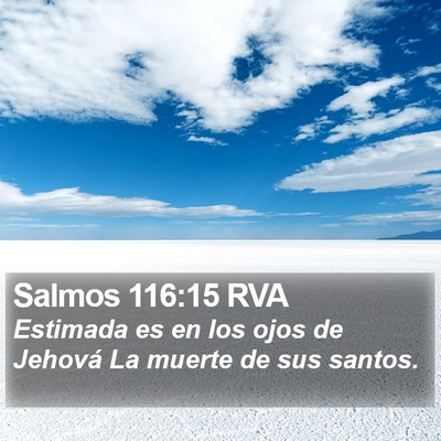 Salmos 116:15 RVA Bible Verse Image