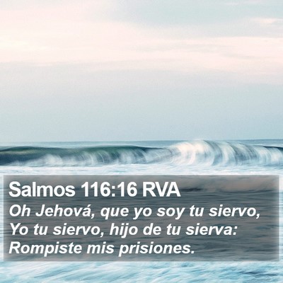 Salmos 116:16 RVA Bible Verse Image