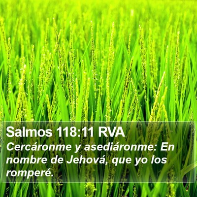 Salmos 118:11 RVA Bible Verse Image