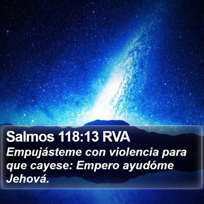 Salmos 118:13 RVA Bible Verse Image