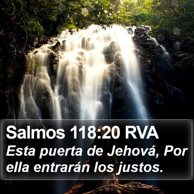 Salmos 118:20 RVA Bible Verse Image