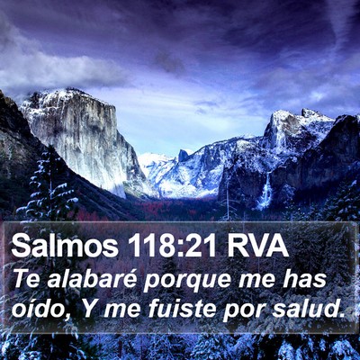 Salmos 118:21 RVA Bible Verse Image
