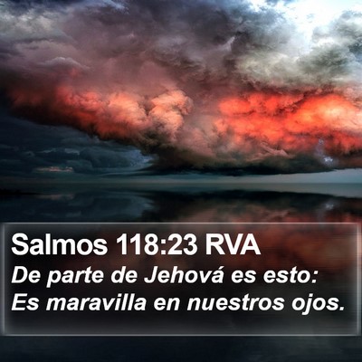 Salmos 118:23 RVA Bible Verse Image