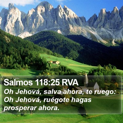 Salmos 118:25 RVA Bible Verse Image