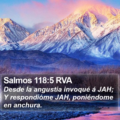 Salmos 118:5 RVA Bible Verse Image