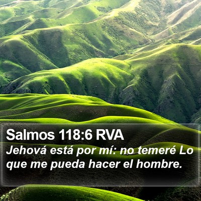 Salmos 118:6 RVA Bible Verse Image