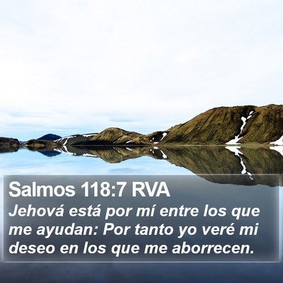 Salmos 118:7 RVA Bible Verse Image