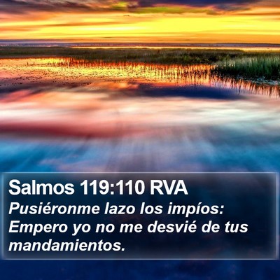 Salmos 119:110 RVA Bible Verse Image