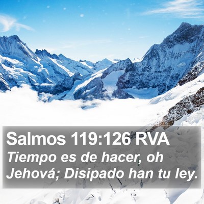 Salmos 119:126 RVA Bible Verse Image