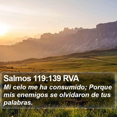 Salmos 119:139 RVA Bible Verse Image