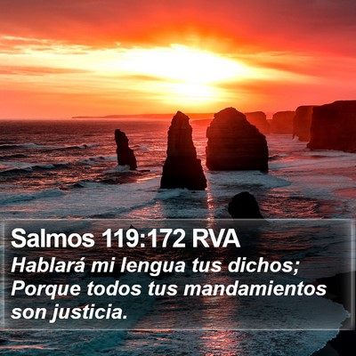 Salmos 119:172 RVA Bible Verse Image