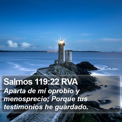 Salmos 119:22 RVA Bible Verse Image