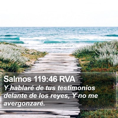Salmos 119:46 RVA Bible Verse Image