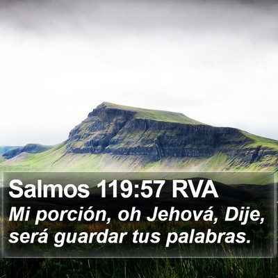 Salmos 119:57 RVA Bible Verse Image