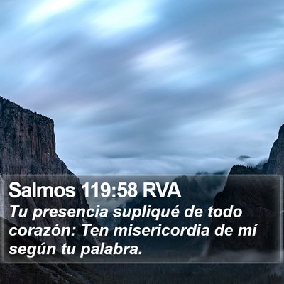 Salmos 119:58 RVA Bible Verse Image