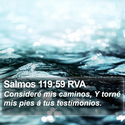 Salmos 119:59 RVA Bible Verse Image