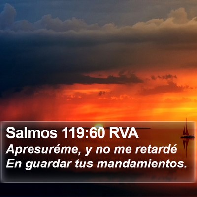 Salmos 119:60 RVA Bible Verse Image