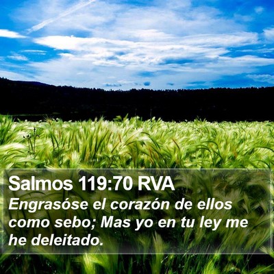 Salmos 119:70 RVA Bible Verse Image