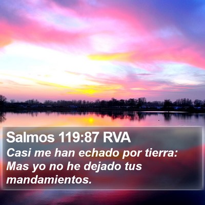 Salmos 119:87 RVA Bible Verse Image