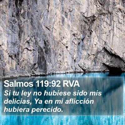 Salmos 119:92 RVA Bible Verse Image